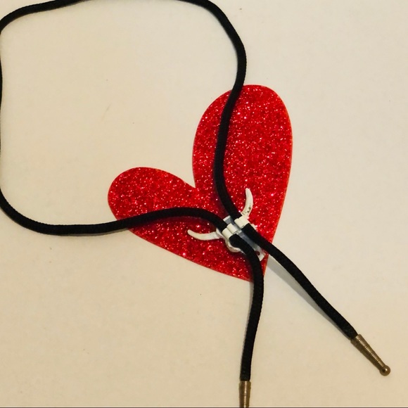 VINTAGE Buffalo skull head tie unique necklace. - Picture 6 of 6